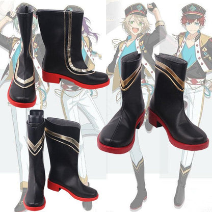 ensemble stars alkaloid amagi hiiro game cosplay boots shoes