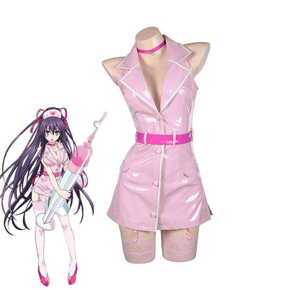 anime date a live tohka yatogami nurse outfits cosplay costume