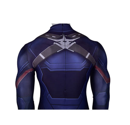 Infinity War Captain America Jumpsuits Costume Adult Halloween Bodysuit