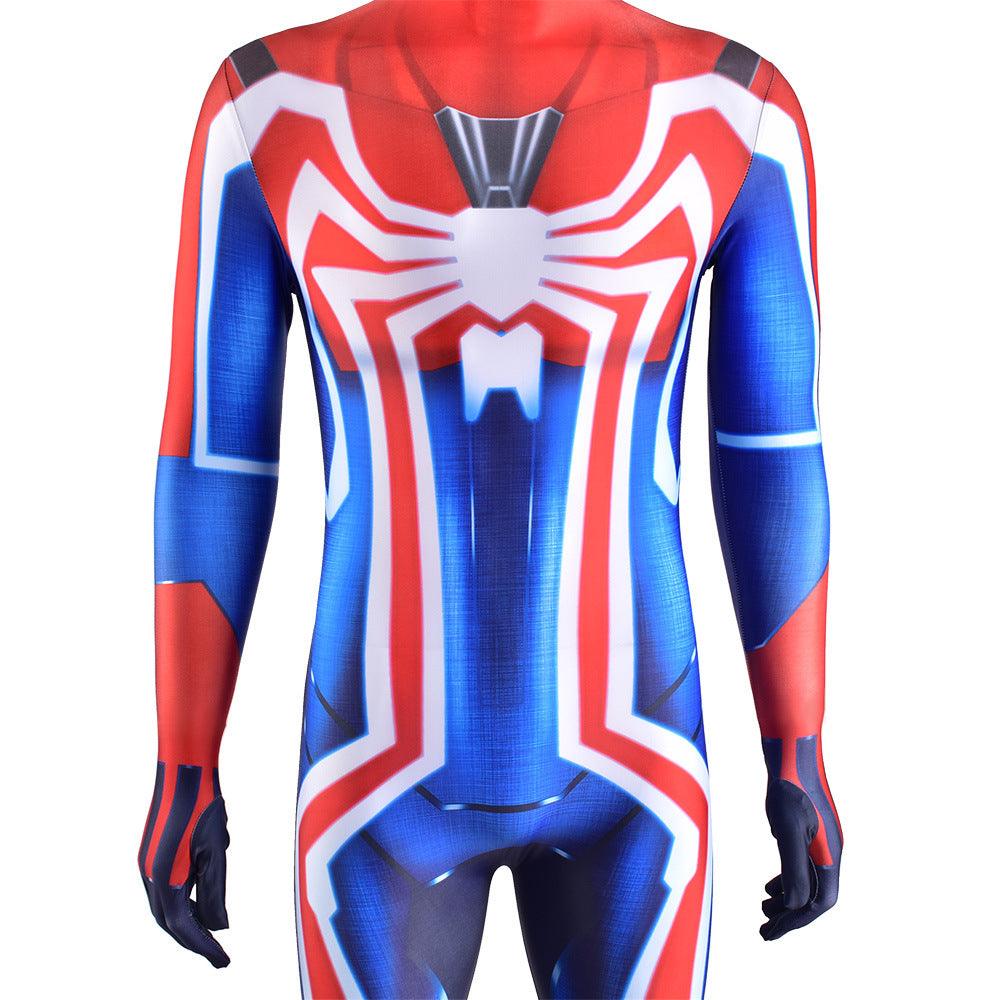 PS4 Velocity Spider-Man Jumpsuits Cosplay Costume Adult Bodysuit