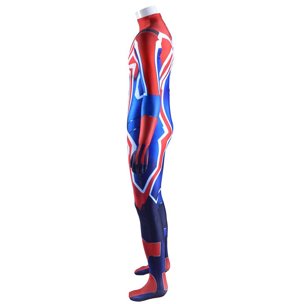 PS4 Velocity Spider-Man Jumpsuits Cosplay Costume Adult Bodysuit