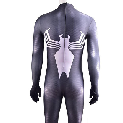 Spider-man Symbiote Jumpsuits Cosplay Costume Adult Halloween Bodysuit