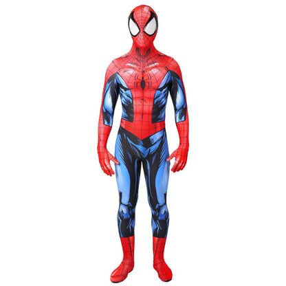 Ultimate Spider-man Comics Jumpsuit Halloween Bodysuit For Adult