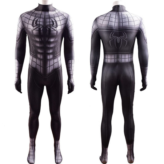 Armored Spider-man Jumpsuits Cosplay Costume Adult Halloween Bodysuit