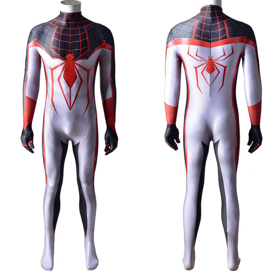 PS5 Miles Tracksuit Spider-man Jumpsuits Cosplay Costume Adult Bodysuit