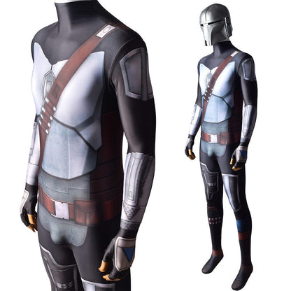 Mandalorian 2 Star Wars Jumpsuits Cosplay Costume Adult Bodysuit