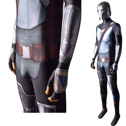 Mandalorian 2 Star Wars Jumpsuits Cosplay Costume Adult Bodysuit