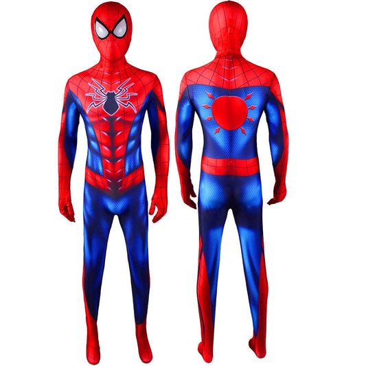 All New Spider-Man Jumpsuits Cosplay Costume Adult Halloween Bodysuit