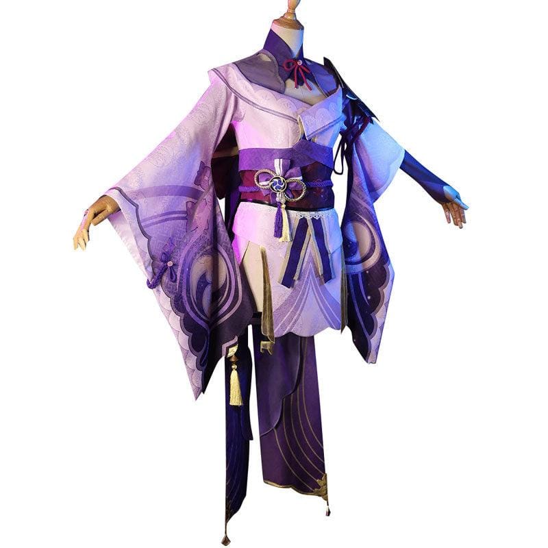 Game Genshin Impact Raiden Shogun Fullset Cosplay Costumes