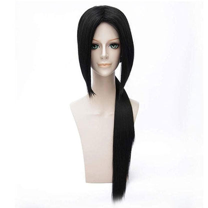 anime naruto uchiha itachi long black cosplay wigs