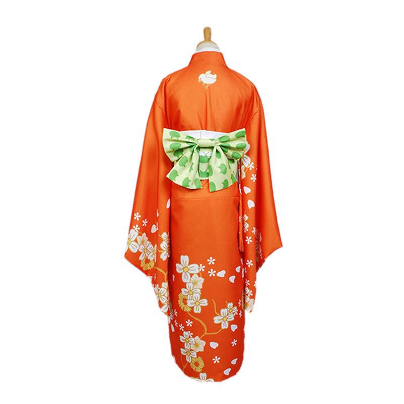 anime danganronpa 2 goodbye despair hiyoko saionji kimono cosplay costumes