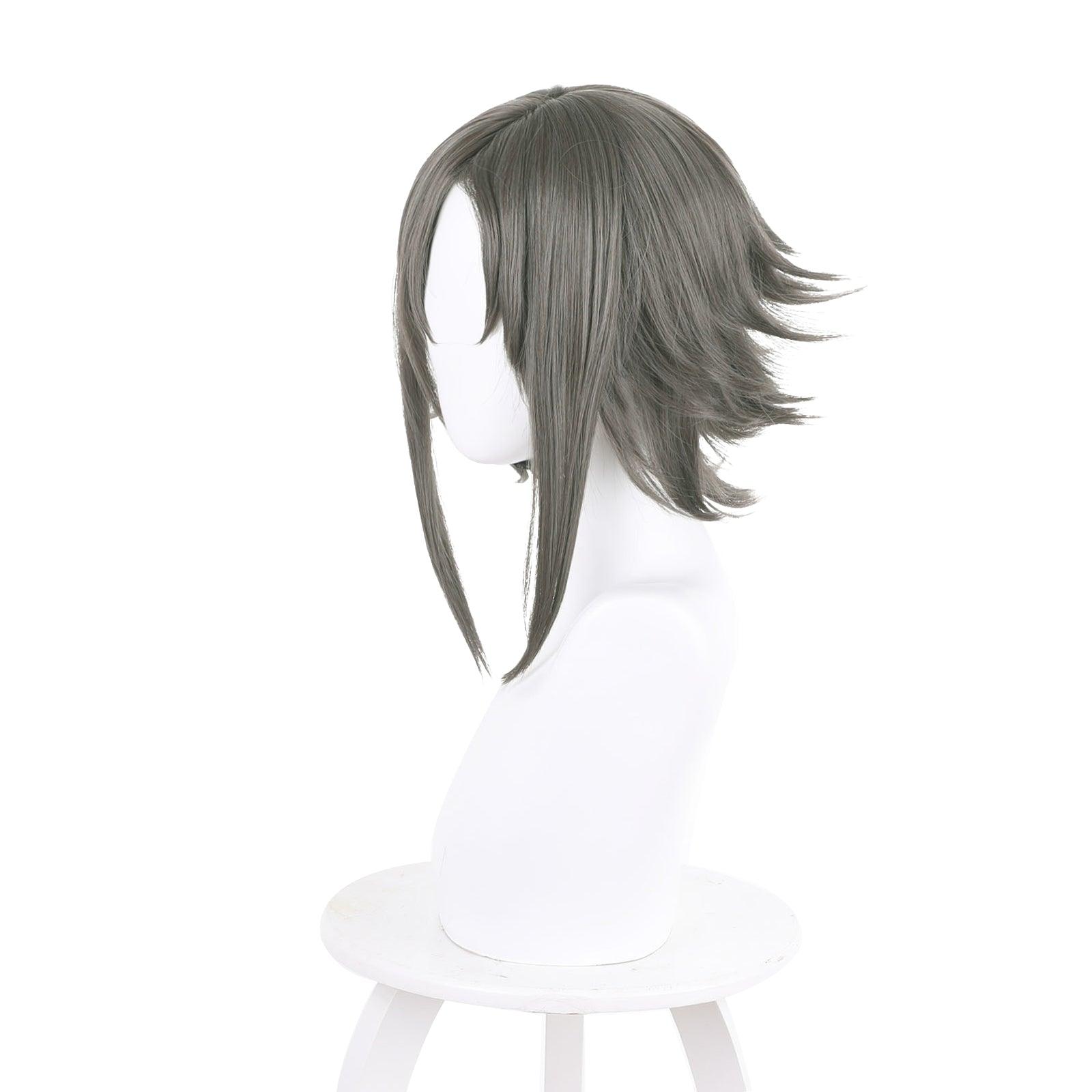 anime cosplay wigs for mysta rias mixed grey cosplay wig of nijisanji 536d