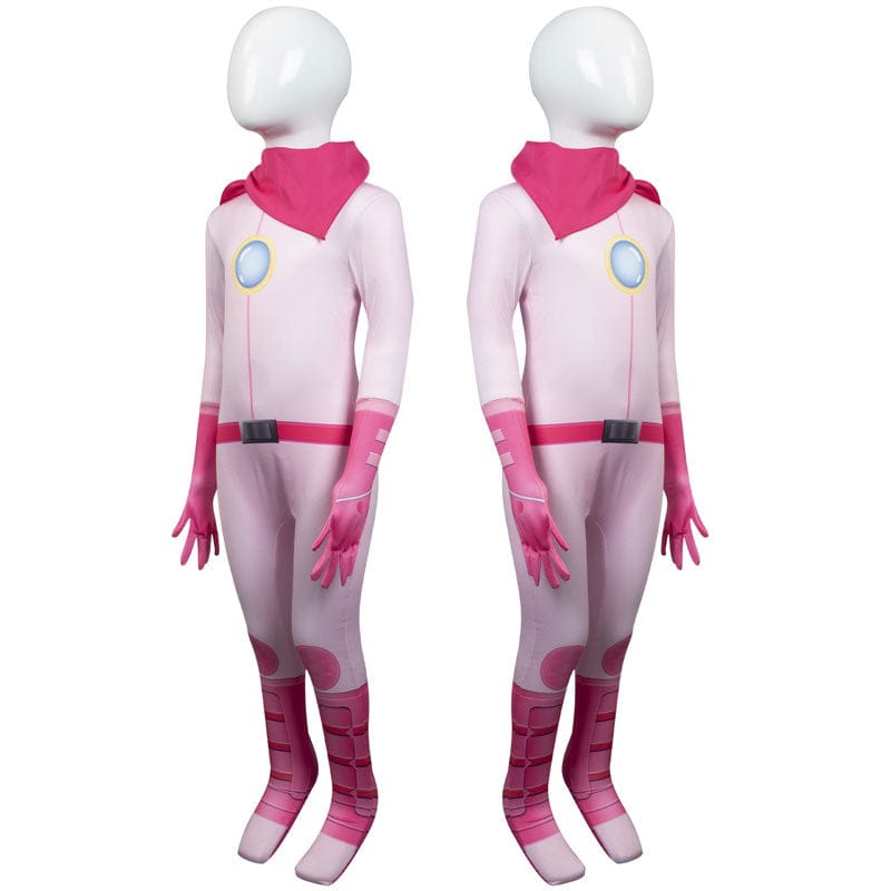 the super mario bros movie princess peach jumpsuit cosplay costumes