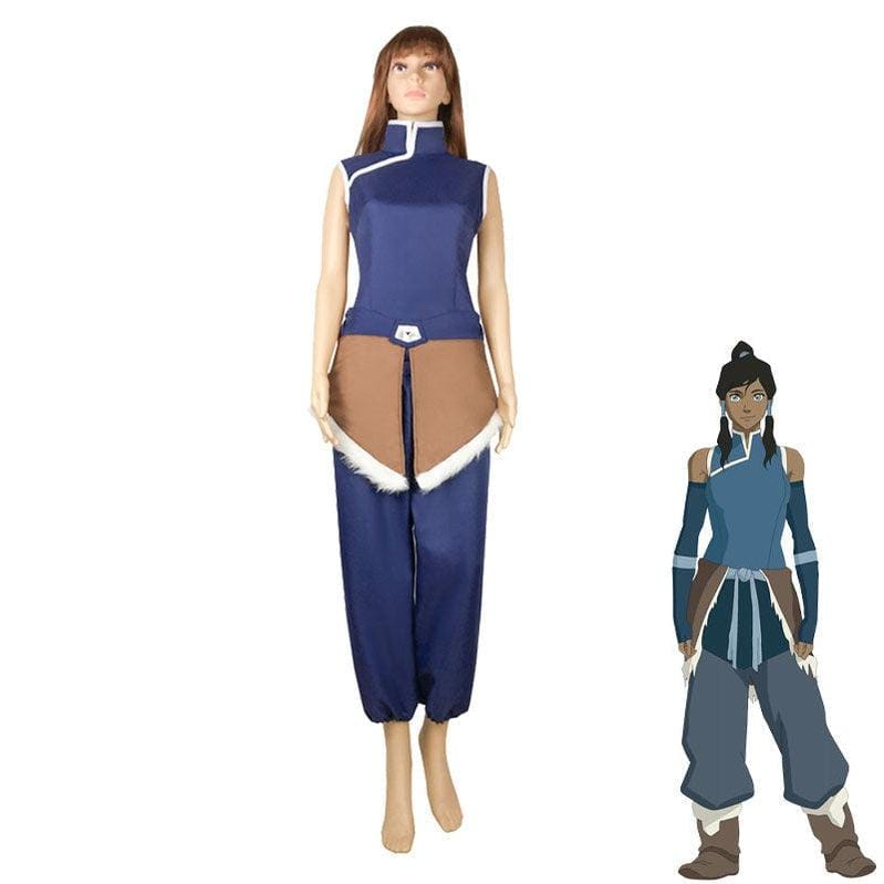 anime avatar the legend of korra korra cosplay costumes