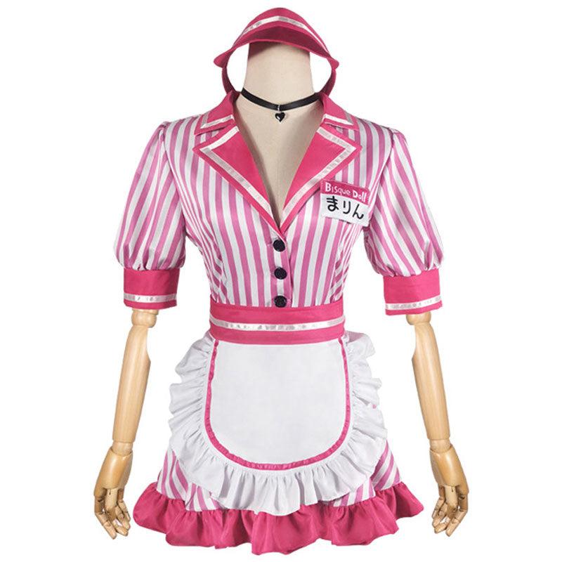 anime my dress up darling kitagawa marin maid cosplay costumes