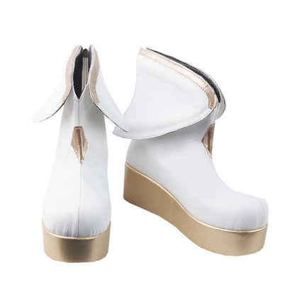 princess connect re dive kelly princess white anime game cosplay boots shoes