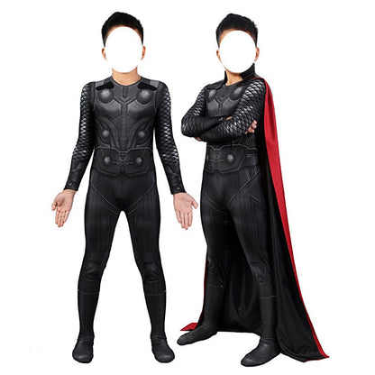 avengers infinity war thor kids jumpsuit cosplay costumes