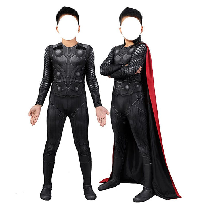 avengers infinity war thor kids jumpsuit cosplay costumes