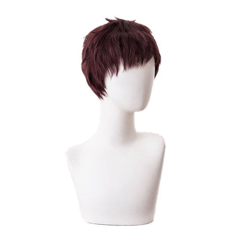 anime my hero academia kai chisaki short brown cosplay wigs