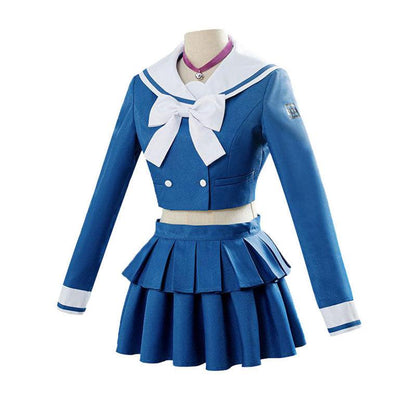 danganronpa v3 killing harmony harukawa maki blue school uniform halloween cosplay costume