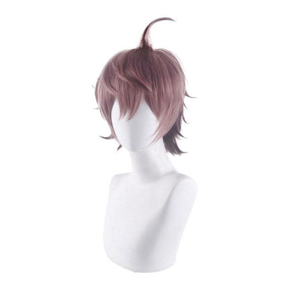 anime danganronpa trigger happy havoc makoto naegi cosplay wigs