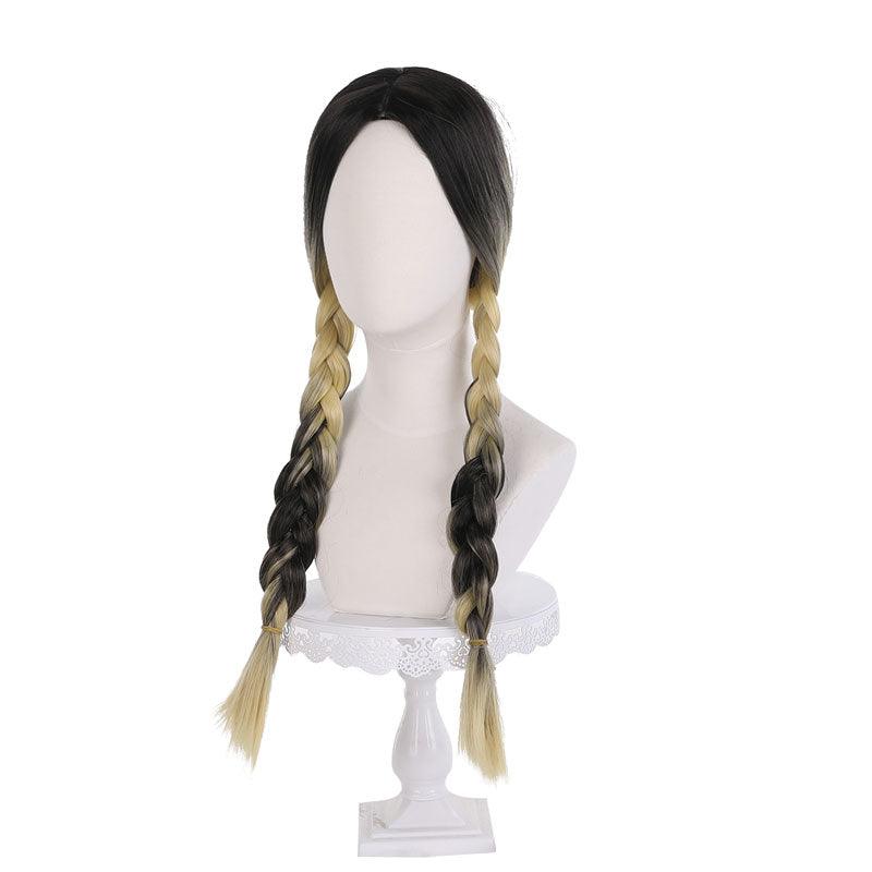 anime tokyo revengers ran haitani braided long cosplay wigs