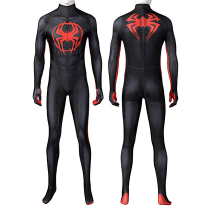 spider man across the spider verse miles morales jumpsuit cosplay costumes