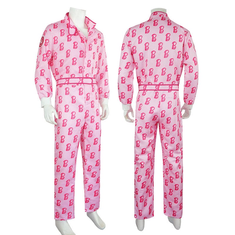 barbie movie 2023 ken pink onesies cosplay costumes