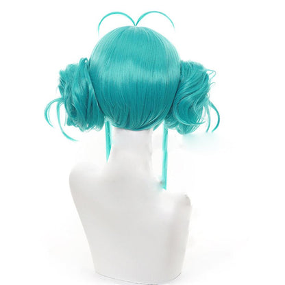 hatsune v miku bunny girl light green short cosplay wig qx01
