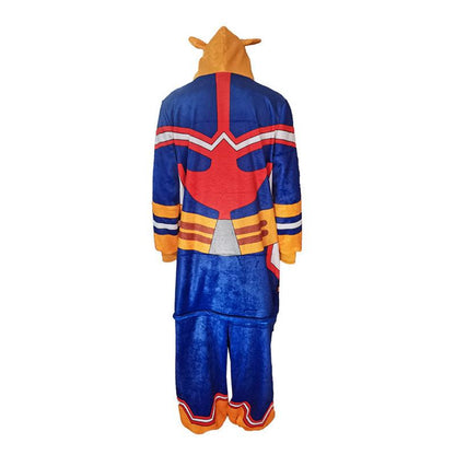 anime my hero academia all might sleep jumpsuit cosplay costume