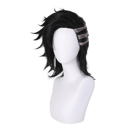 anime tokyo revengers hajime kokonoi black cosplay wigs