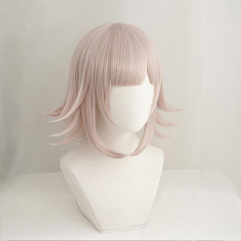 anime danganronpa 2 goodbye despair chiaki nanami short cosplay wigs