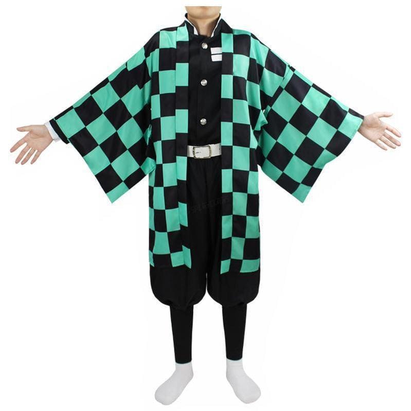 anime demon slayer kimetsu no yaiba tanjirou kamado kimono cosplay costumes