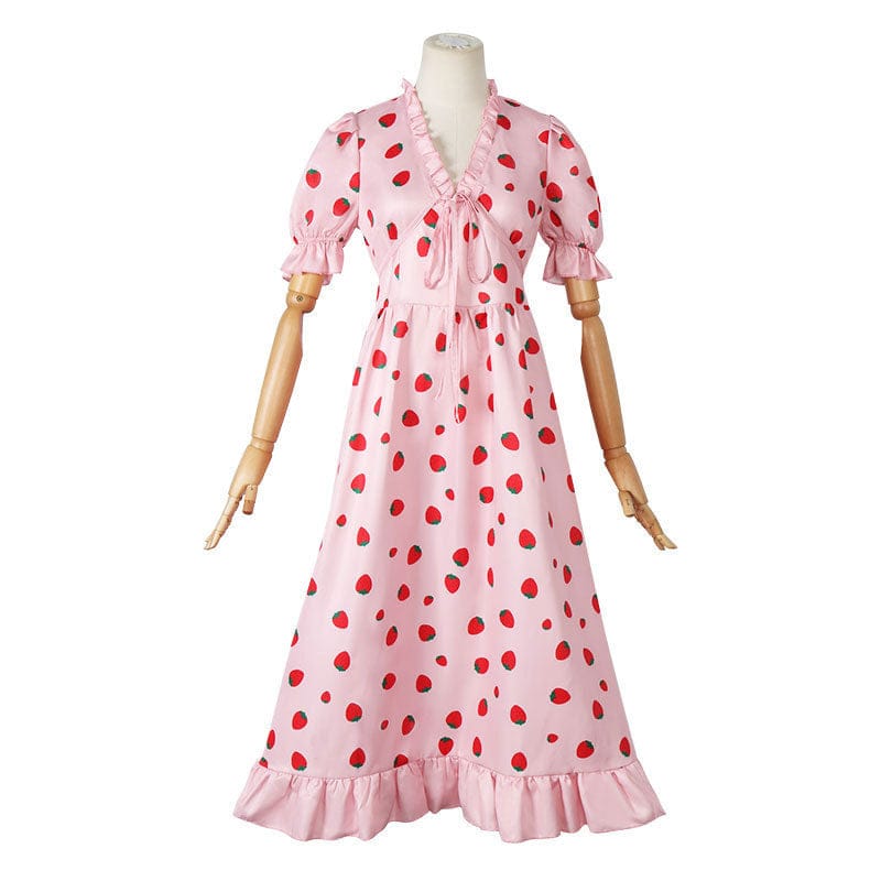 Anime SPYxFAMILY Yor Forger Strawberry Dress Cosplay Costumes