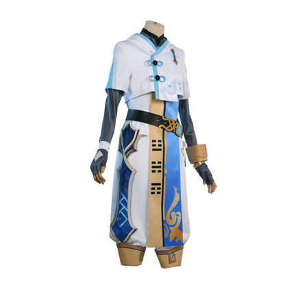 game genshin impact chongyun full set cosplay costumes