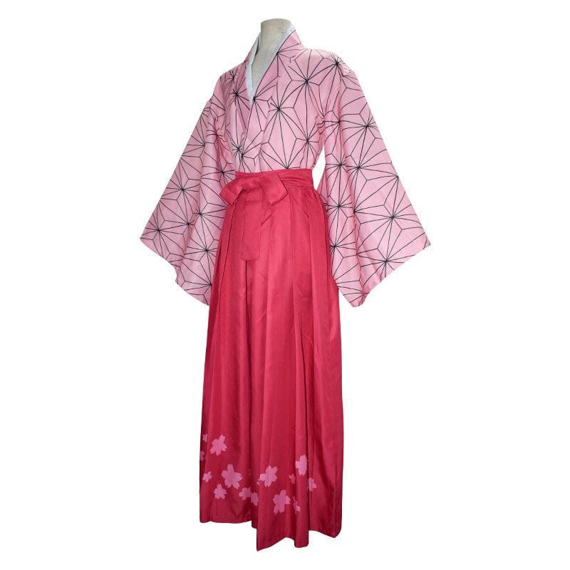 anime demon slayer kimetsu no yaiba nezuko kamado kimono cosplay costumes