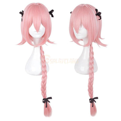 fgo fate grand order astolfo sailor pink long braid cosplay wigs