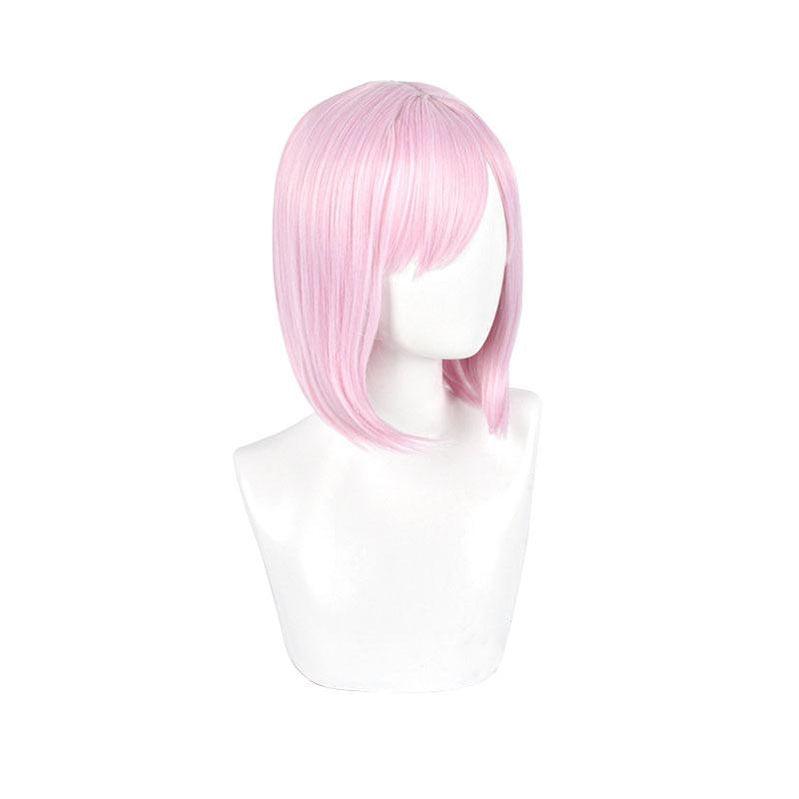 Fate/Grand Order Mash Kyrielight Shielder Pink Short Cosplay Wigs