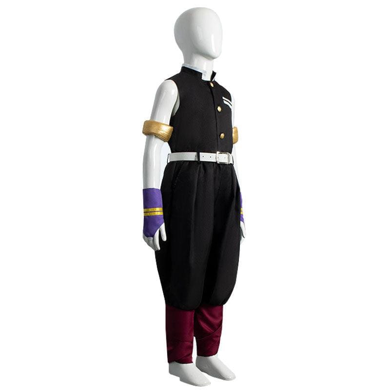 anime demon slayer kimetsu no yaiba tengen uzui kids fullset cosplay costumes