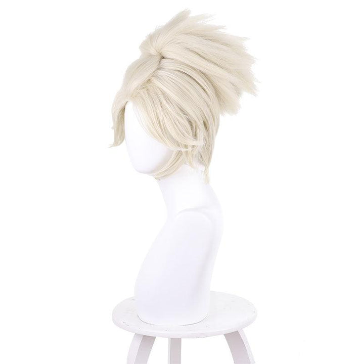 game identity v b duck crossover mercenary milky blonde cosplay wigs