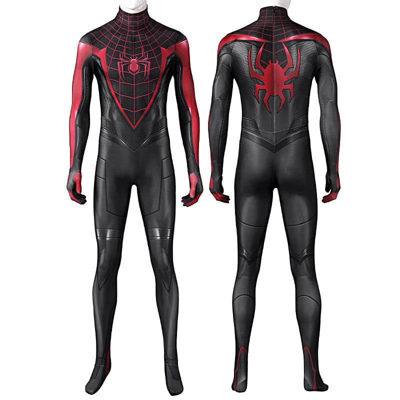 spiderman ps5 2 miles morales jumpsuit cosplay costumes