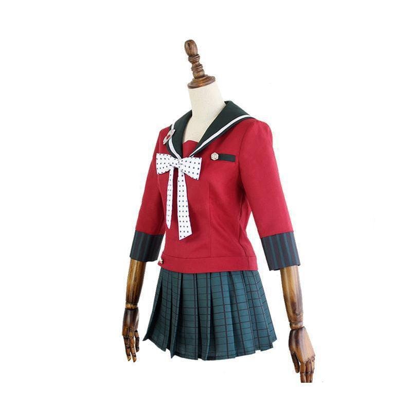 danganronpa v3 killing harmony harukawa maki school uniform cosplay costume set and wig halloween costume