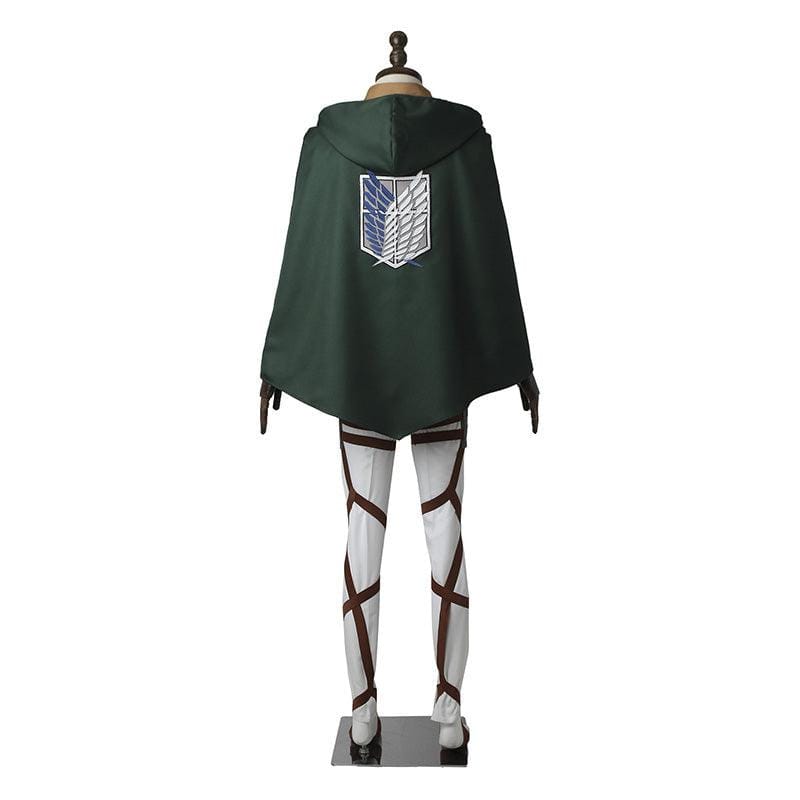 anime attack on titan eren jaeger the wings of freedom survey corps uniform set cosplay costume