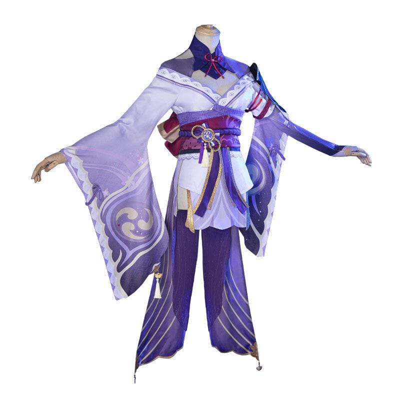 game genshin impact raiden shogun baal fullset cosplay costumes