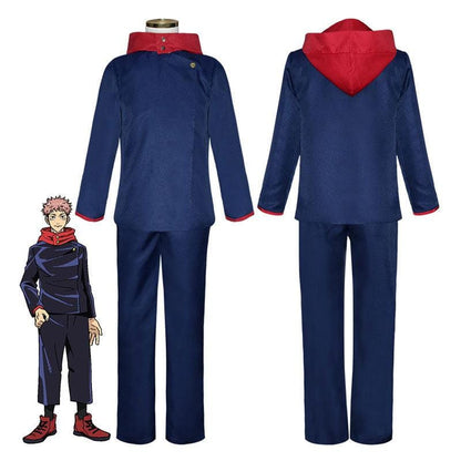 anime jujutsu kaisen yuji itadori child outfits cosplay costume