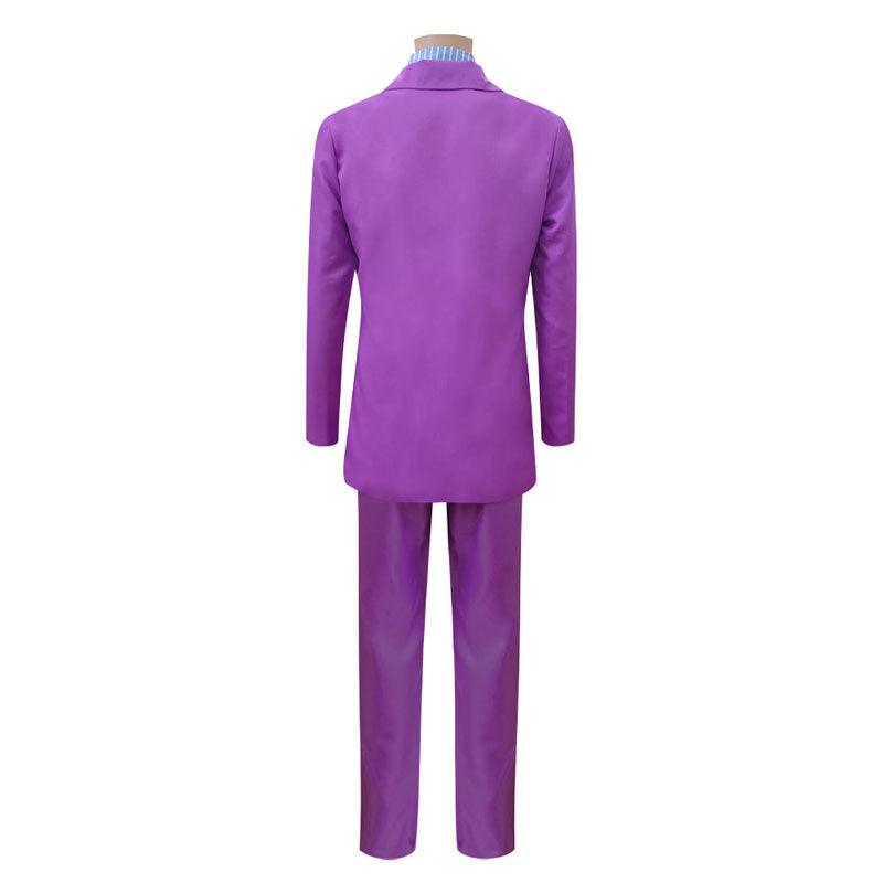 anime jojos bizarre adventure yoshikage kira suit cosplay costumes