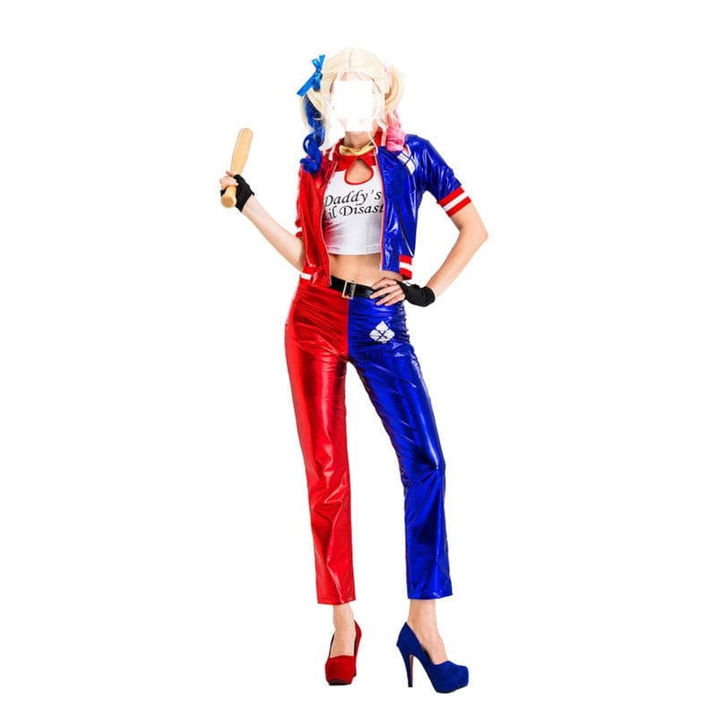 movie suicide squad harley quinn fullset cosplay costumes