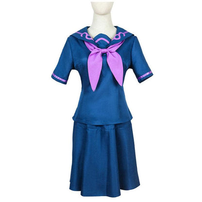 anime jojos bizarre adventure diamond yukako yamagishi uniform cosplay costumes