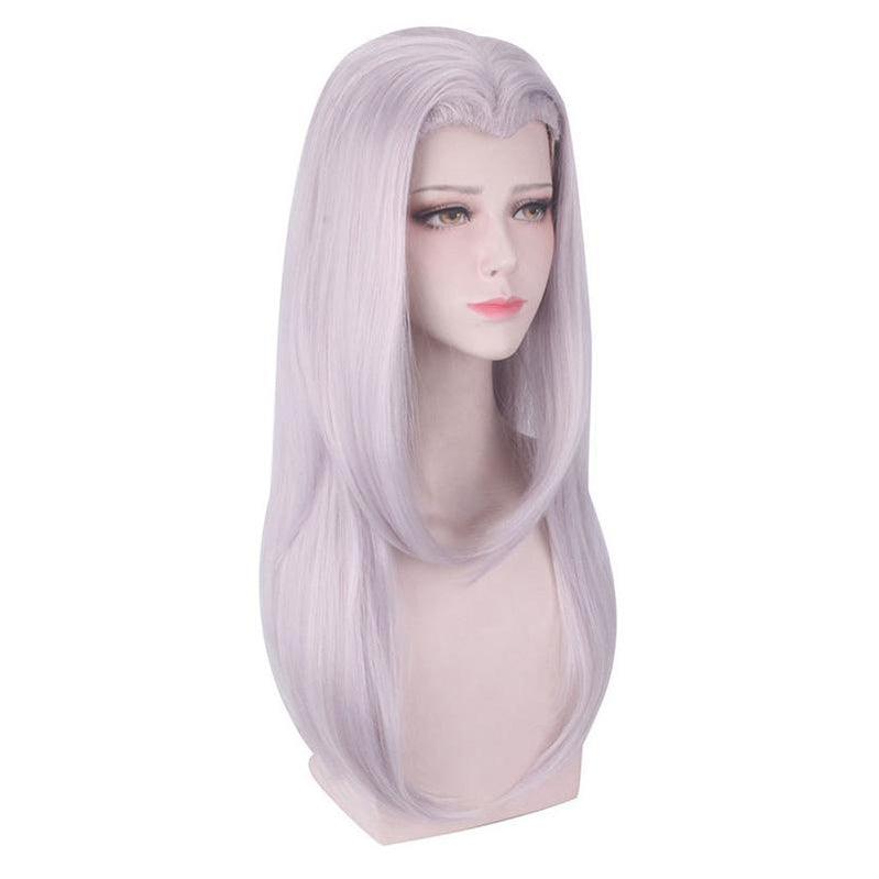 anime jojos bizarre adventure golden wind leone abbacchio long gray cosplay wigs