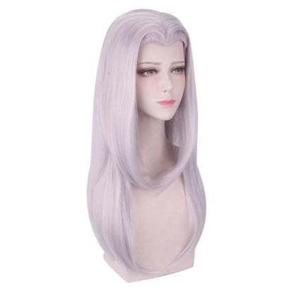 anime jojos bizarre adventure golden wind leone abbacchio long gray cosplay wigs